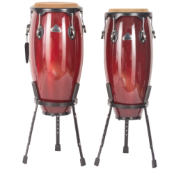 CONGAS JINBAO JBSH2RD ROJAS 10" + 11" | Música Bilbao