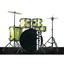 BATERÍA JINBAO BOMBO DE 22" VERDE | Música Bilbao