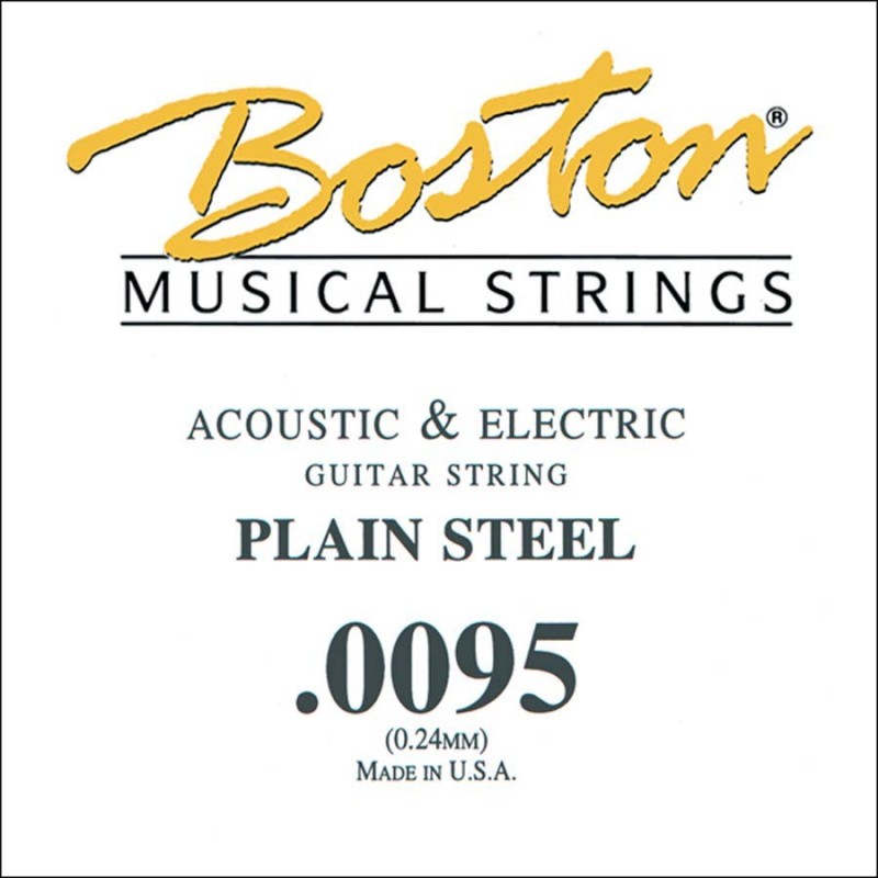 CUERDA BOSTON ELÉCTRICA Y ACÚSTICA 0095 ACERO