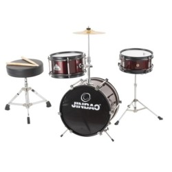 BATERÍA INFANTIL JINBAO 1044RD ROJA | MÚSICA BILBAO