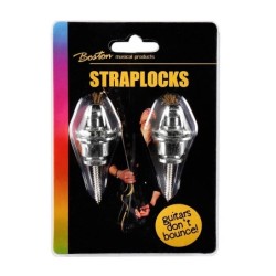 SUJETACORREAS CON BLOQUEO BOSTON CROMO 2 Uds.