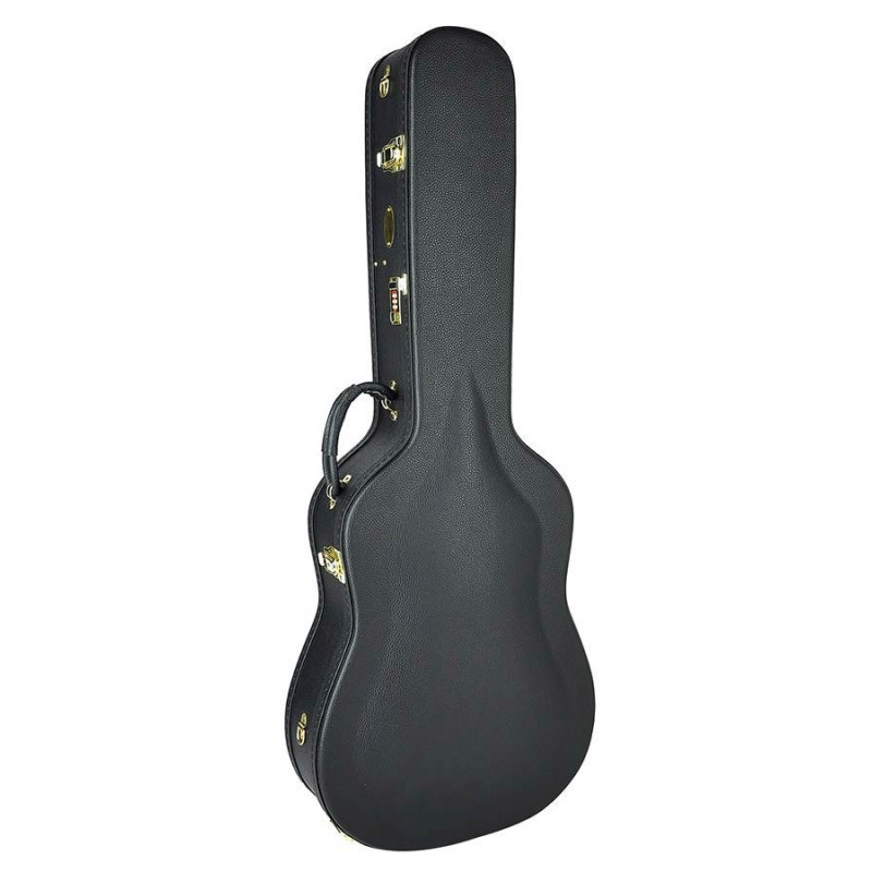 ESTUCHE DELUXE BOSTON DREADNOUGHT MADERA TALLADA