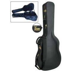 ESTUCHE BOSTON TADICIONAL PRO PARA GUITARRA ACÚSTICA MODELO MACCAFERRIDE DE MADERA
