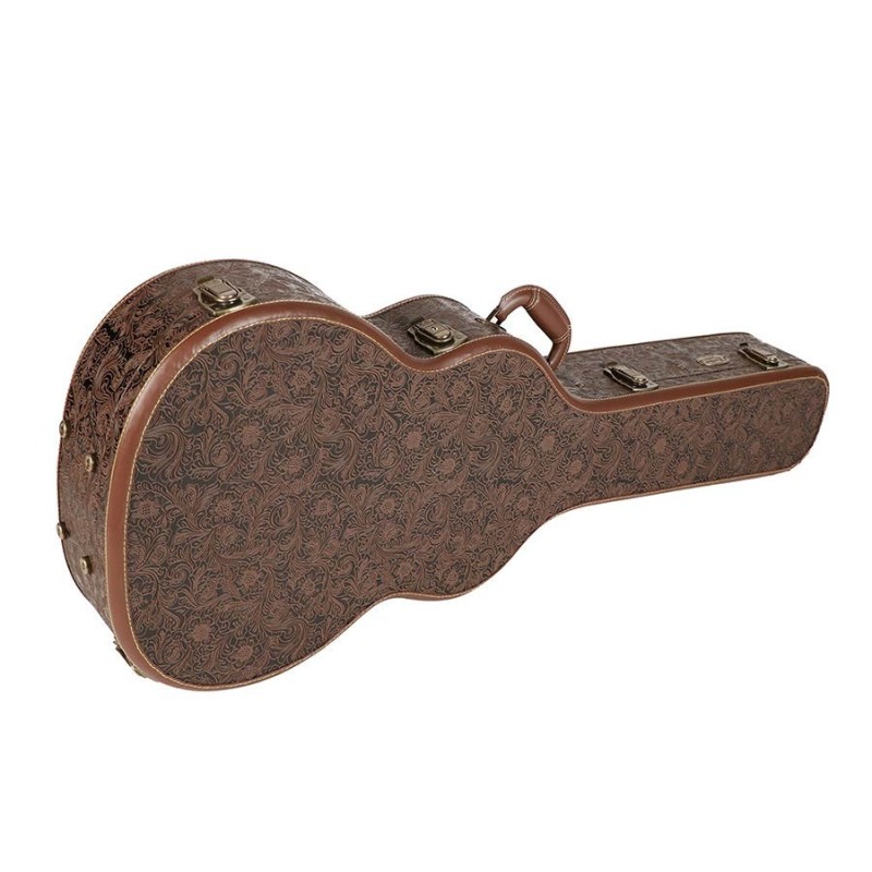 ESTUCHE BOSTON PARA GUITARRA ACÚSTICA OOO DE MADERA