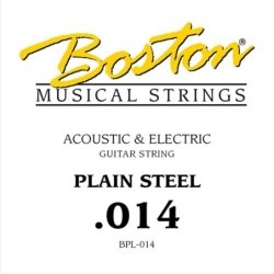 CUERDA BOSTON ELÉCTRICA Y ACÚSTICA 008 ACERO