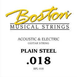 CUERDA BOSTON ELÉCTRICA Y ACÚSTICA 011 ACERO