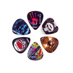 SET PICKS BOSTON CELULOIDE 0.73mm 6 Uds.