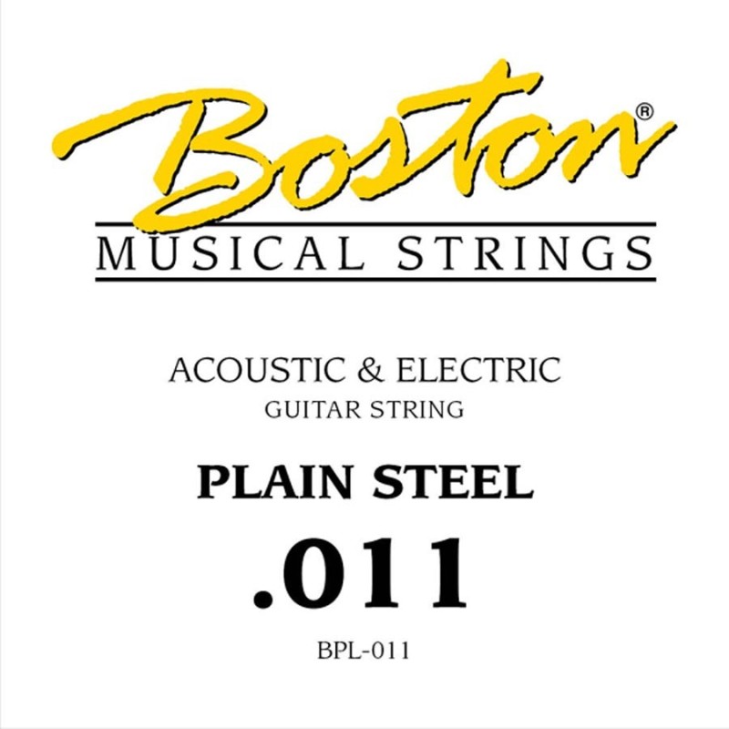 CUERDA BOSTON ELÉCTRICA Y ACÚSTICA 011 ACERO