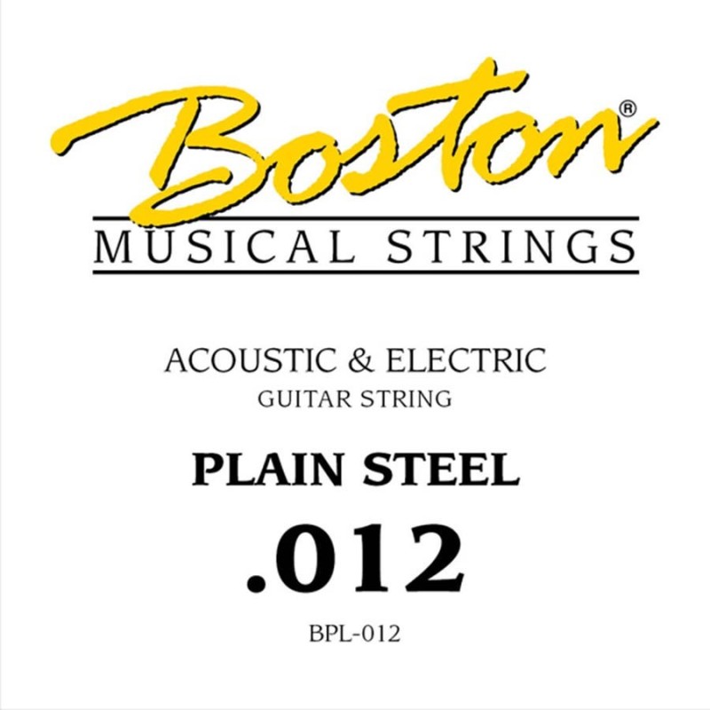 CUERDA BOSTON ELÉCTRICA Y ACÚSTICA 012 ACERO