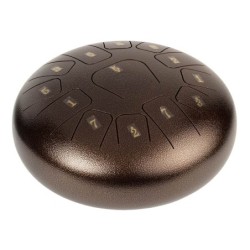 TONGUE DRUM HAYMAN DE 12” DO MAYOR 13 NOTAS MARRÓN | MÚSICA BILBAO