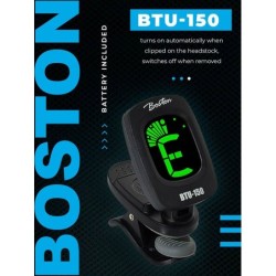 Afinador clip Boston pantalla color