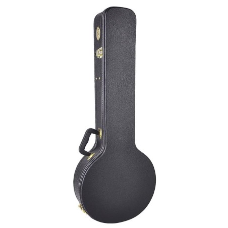 Estuche Boston banjo folk madera moldeado