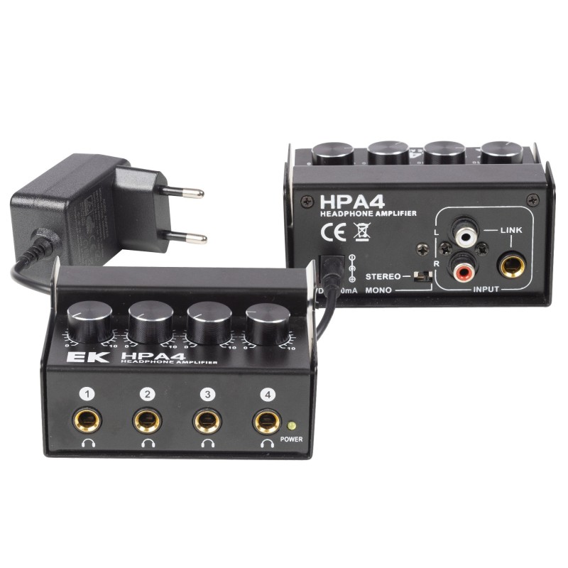 AMPLIFICADOR EK DE AURICULARES DE 4 CANALES | MÚSICA BILBAO