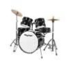 Batería 5 piezas Hayman negra | MÚSICA BILBAO
