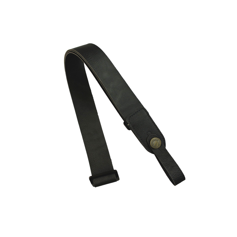 CORREA PARA GUITARRA, BAJO Y UKELELE SERIE ECO VEGANA NEGRA | MÚSICA BILBAO