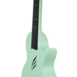 UKELELE DE CONCIERTO CASCHA VERDE DE FIBRA DE CARBONO | MÚSICA BILBAO