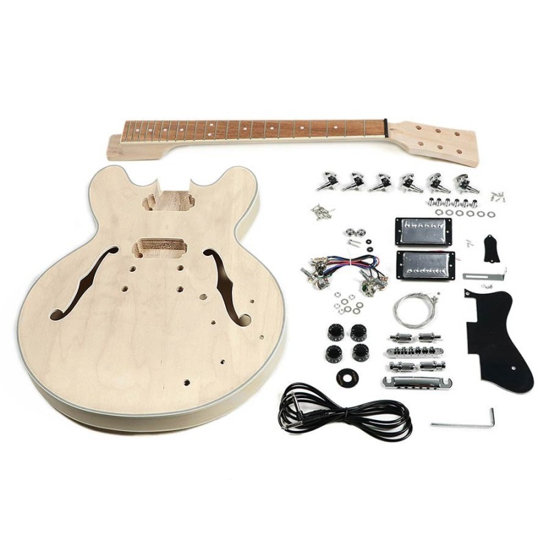KIT MONTAJE BOSTON GUITARRA ELÉCTRICA ARCHTOP THINLINE ARCE