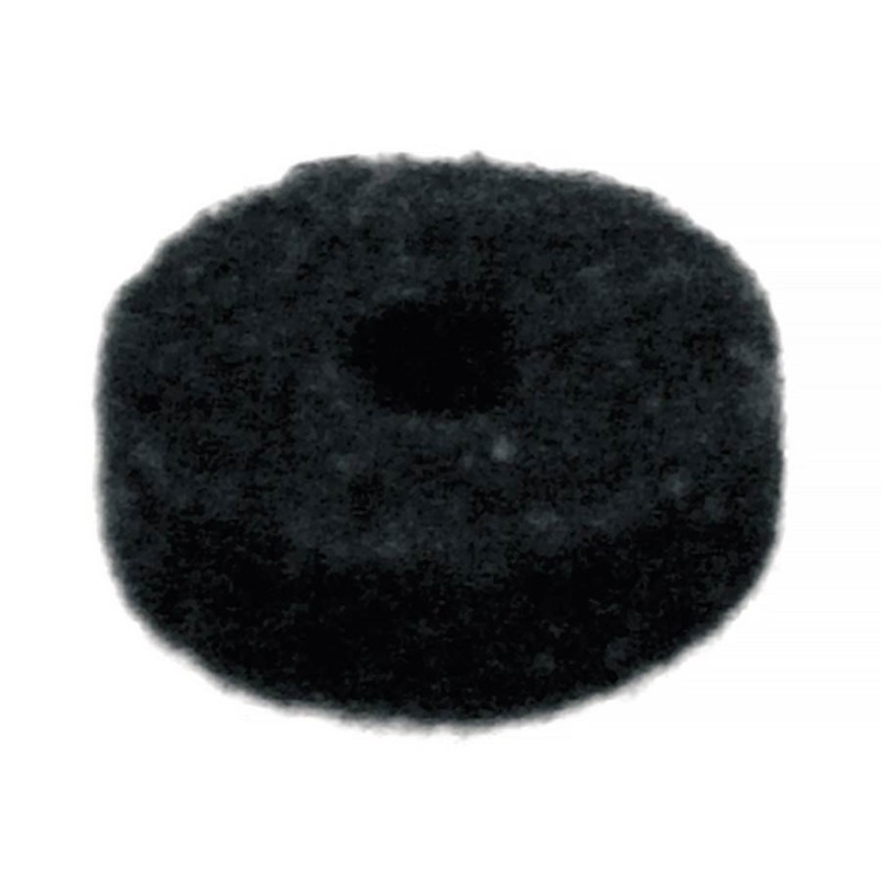 Fieltro Boston 12 x 3 mm 12 uds negro