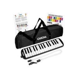 melodica black, incl. case and mouthpiece | MÚSICA BILBAO