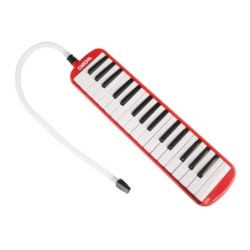 melodica red, incl. case and mouthpiece | MÚSICA BILBAO