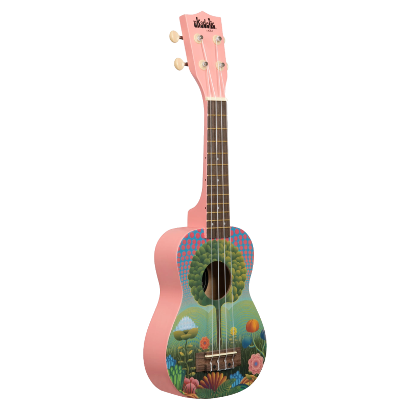 UKELELE SOPRANO SERIE UKADELIC GRAPHIC TOP JARDIN | MÚSICA BILBAO