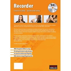 soprano recorder with German fingering, incl. Engl | MÚSICA BILBAO