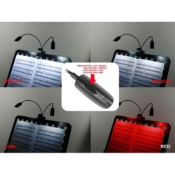 LUZ LED BOSTON ATRIL 2x6 BRILLO AJUSTABLE