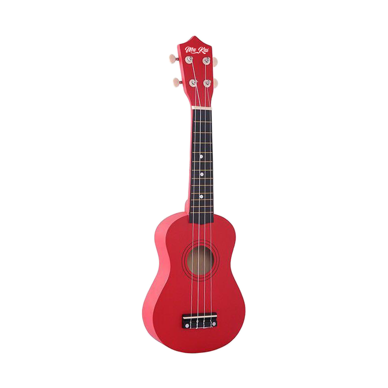 UKELELE SOPRANO MAKAI ROJO