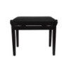 BANCO PIANO BOSTON AJUSTABLE NEGRO TERCIOPELO
