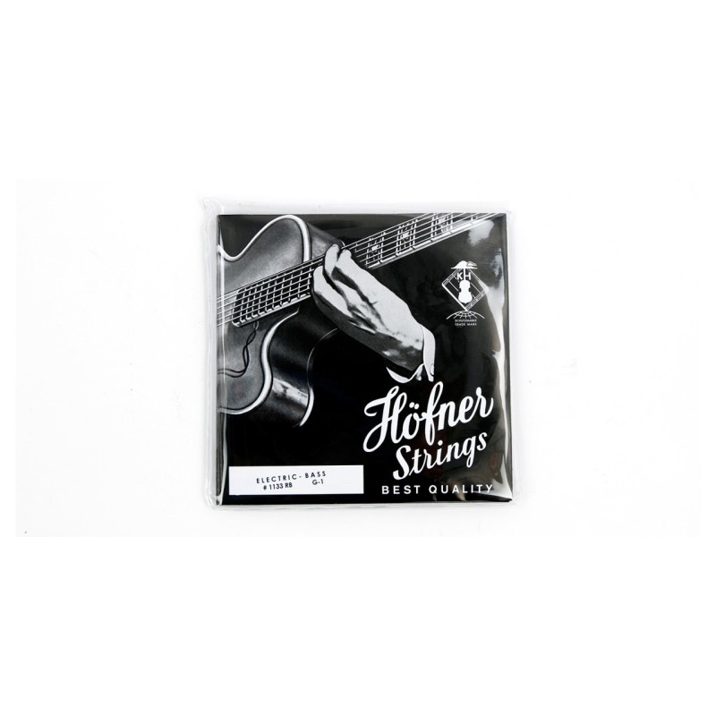 JUEGO DE CUERDAS PARA BAJO VIOLÍN HÖFNER ROUND WOUND HCT1133R | MÚSICA BILBAO