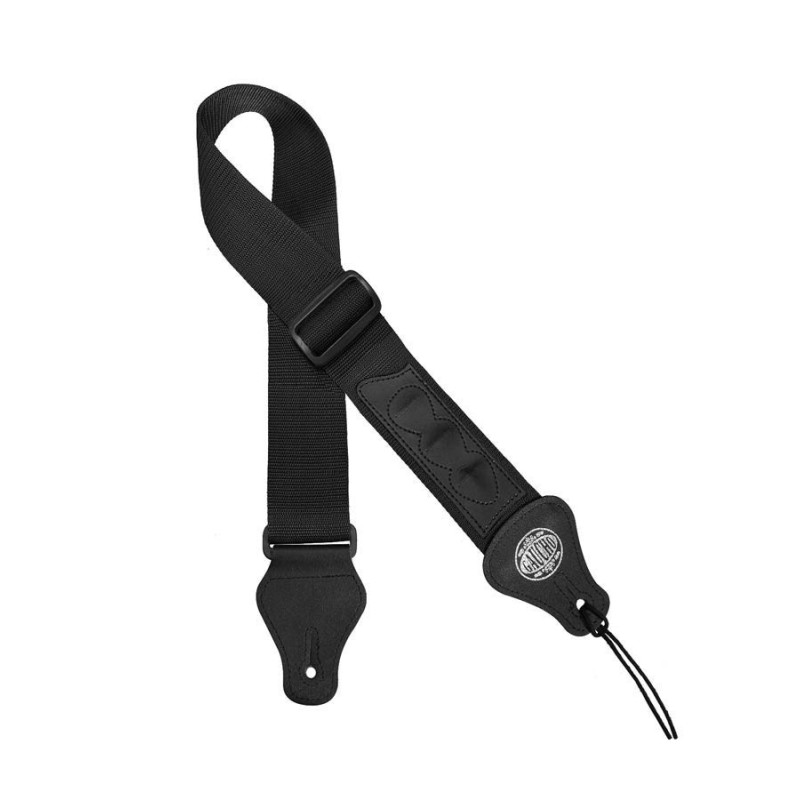 CORREA GAUCHO SERIE ESTÁNDAR PARA GUITARRA PORTAPÚAS NEGRA | MÚSICA BILBAO