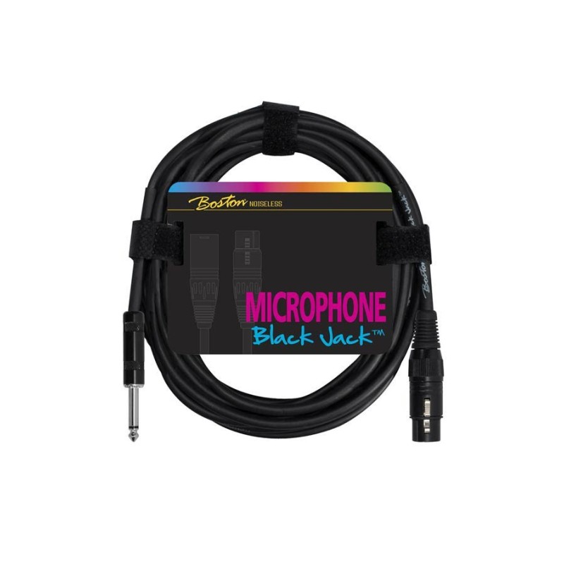 Cable Boston micrófono XLR-jack de 5 m