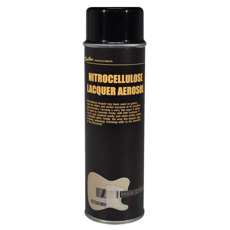 Aerosol Boston nitrocelulosa 500ml negro