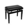 Banco piano Boston negro brillante vinilo