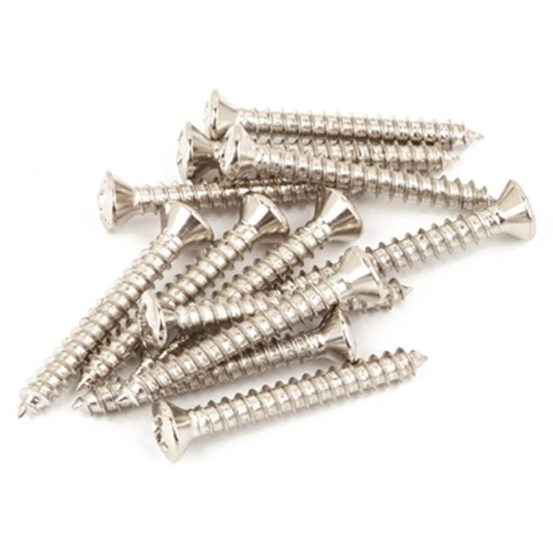 TORNILLOS FENDER MONTAJE PUENTE DE BAJOS 12ud