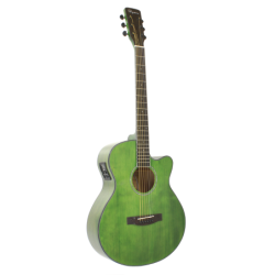 GUITARRA ACÚSTICA DAYTONA MINI JUMBO VERDE | MÚSICA BILBAO
