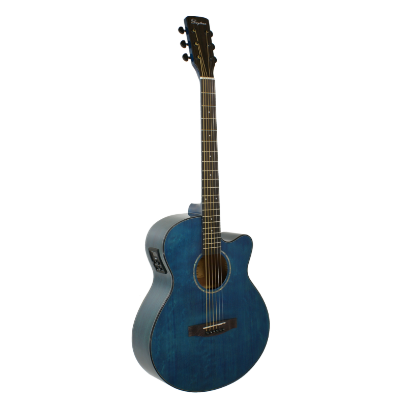 GUITARRA ACÚSTICA DAYTONA MINI JUMBO ELECTRIFICADA AZUL | MÚSICA BILBAO