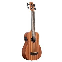 UKELELE KALA U-BASS ELECTRIFICADO WANDERER CAOBA SATINADO | MÚSICA BILBAO