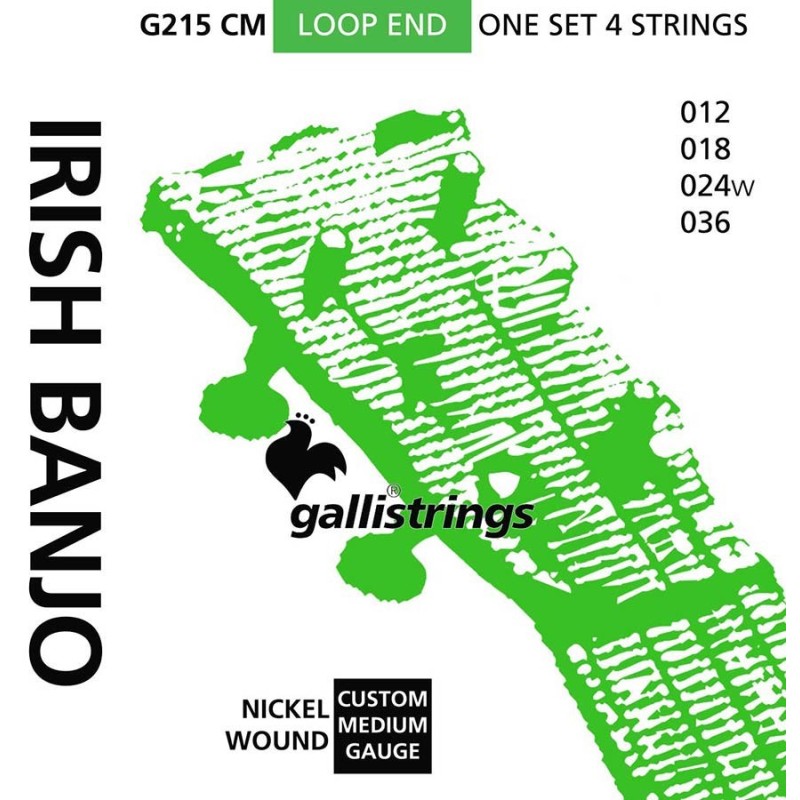 string set Irish tuning tenor banjo nickel wound, | MÚSICA BILBAO