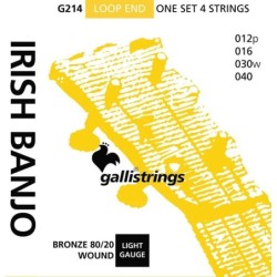 string set Irish tuning tenor banjo bronze wound, | MÚSICA BILBAO