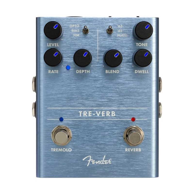 Pedal digital reverb/trémolo Fender