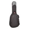 FUNDA BOSTON PARA GUITARRA ACÚSTICA 25 mm negro/gris