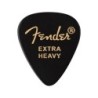 Púas Fender premium 351 extra heavy black 12ud