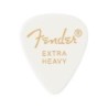 Púas Fender premium 351 extra heavy white 12ud