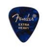 Púas Fender premium 351 extra heavy blue moto 12ud