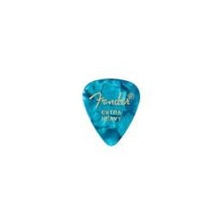 Púas Fender premium 351 ext.heavy turquoise 12ud