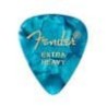 Púas Fender premium 351 ext.heavy turquoise 12ud