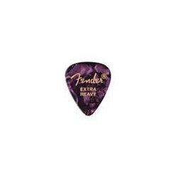 Púas Fender premium 351 ext.heavy purple moto 12ud