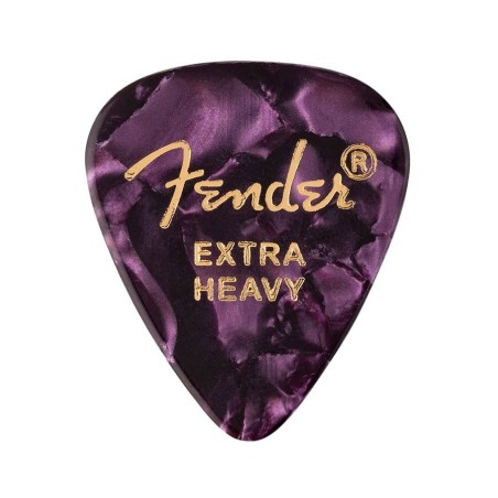 Púas Fender premium 351 ext.heavy purple moto 12ud