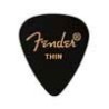 Púas Fender premium 351 thin black 12ud